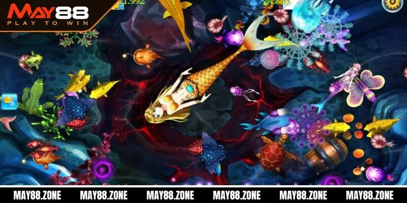 Game bắn cá ăn xu | Thoả sức bắn cá săn quà cùng MAY88 2 Ngắm bắn chính xác
